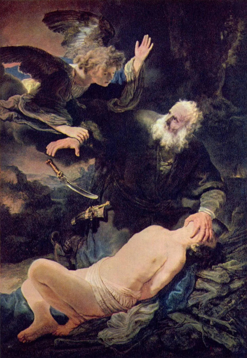 Le Sacrifice d'Isaac - Rembrandt
