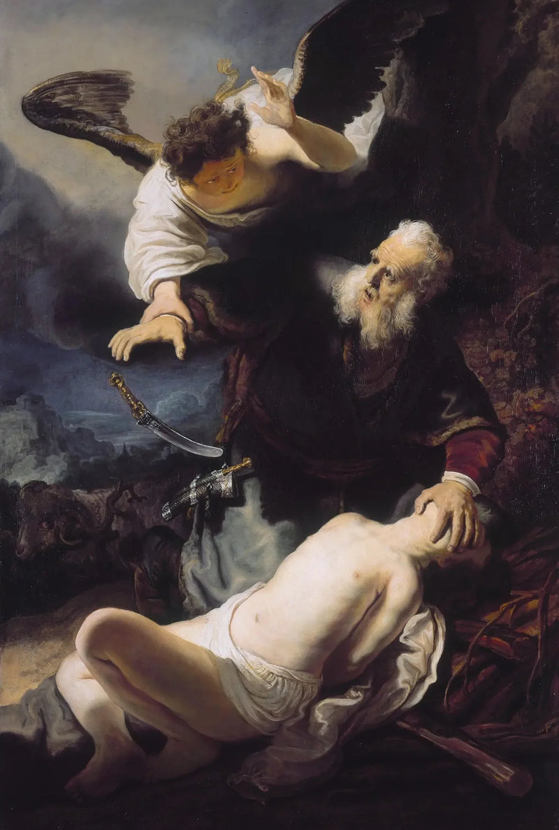 Le Sacrifice d’Isaac - Rembrandt