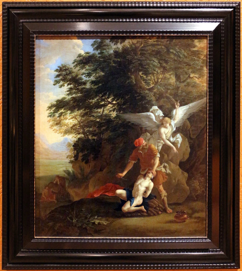 Le Sacrifice d'Isaac - Simon Vouet