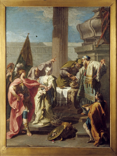 Le sacrifice de Polyxène au tombeau d’Achille - Giovanni Battista Pittoni - Alpha Reproduction