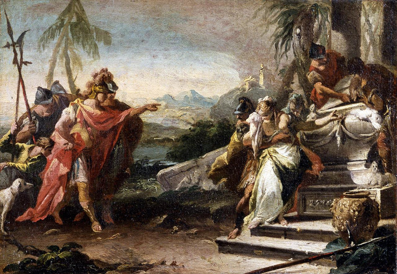 Le sacrifice de Polyxène - Giovanni Battista Pittoni