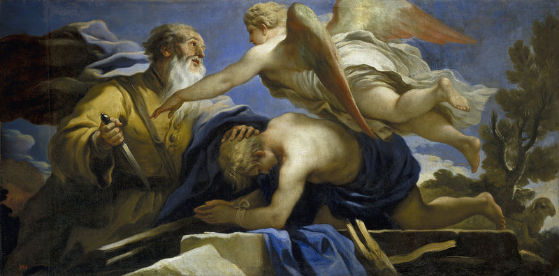 Le sacrifice d'Isaac - Luca Giordano