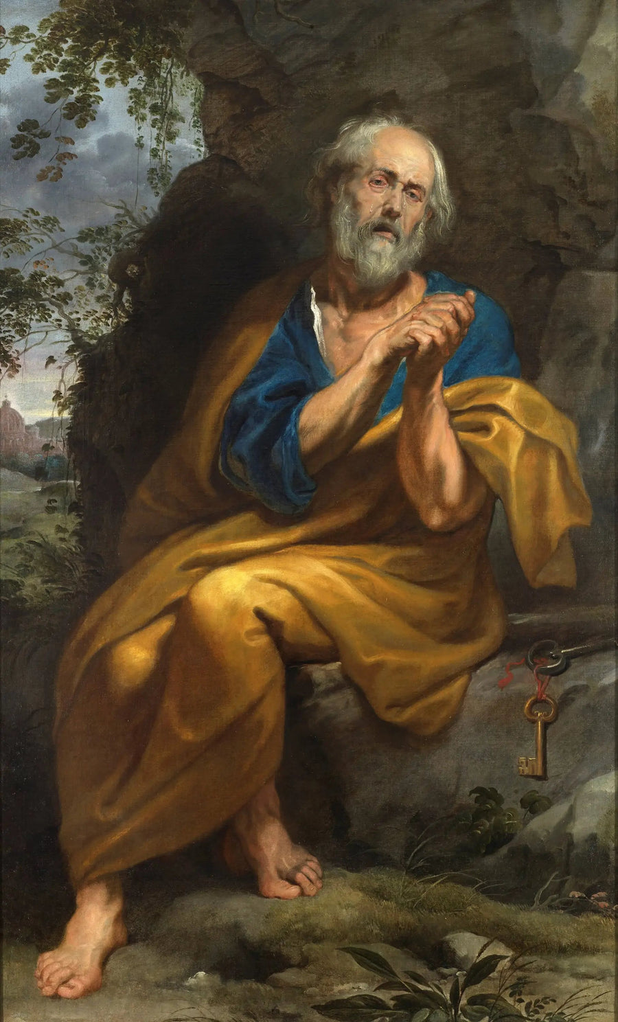 Le Saint Pierre pénitent - Antoine van Dyck