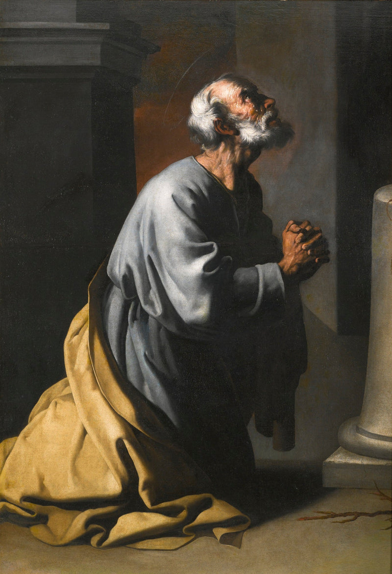 Le Saint Pierre pénitent - Francisco de Zurbarán