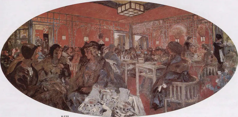 Le salon de thé du Grand Teddy - Édouard Vuillard