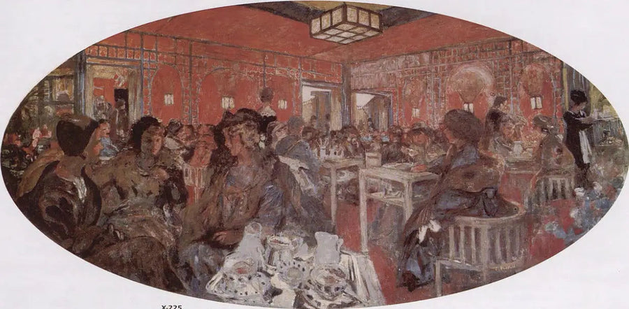 Le salon de thé du Grand Teddy - Édouard Vuillard