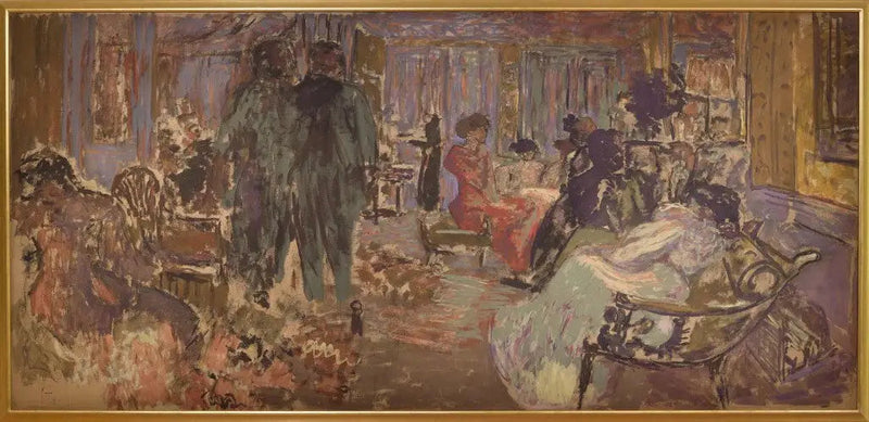 Le salon des Hessel - Édouard Vuillard