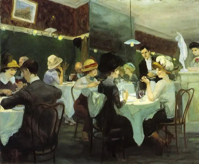 Le samedi soir de Renganeschi - John Sloan