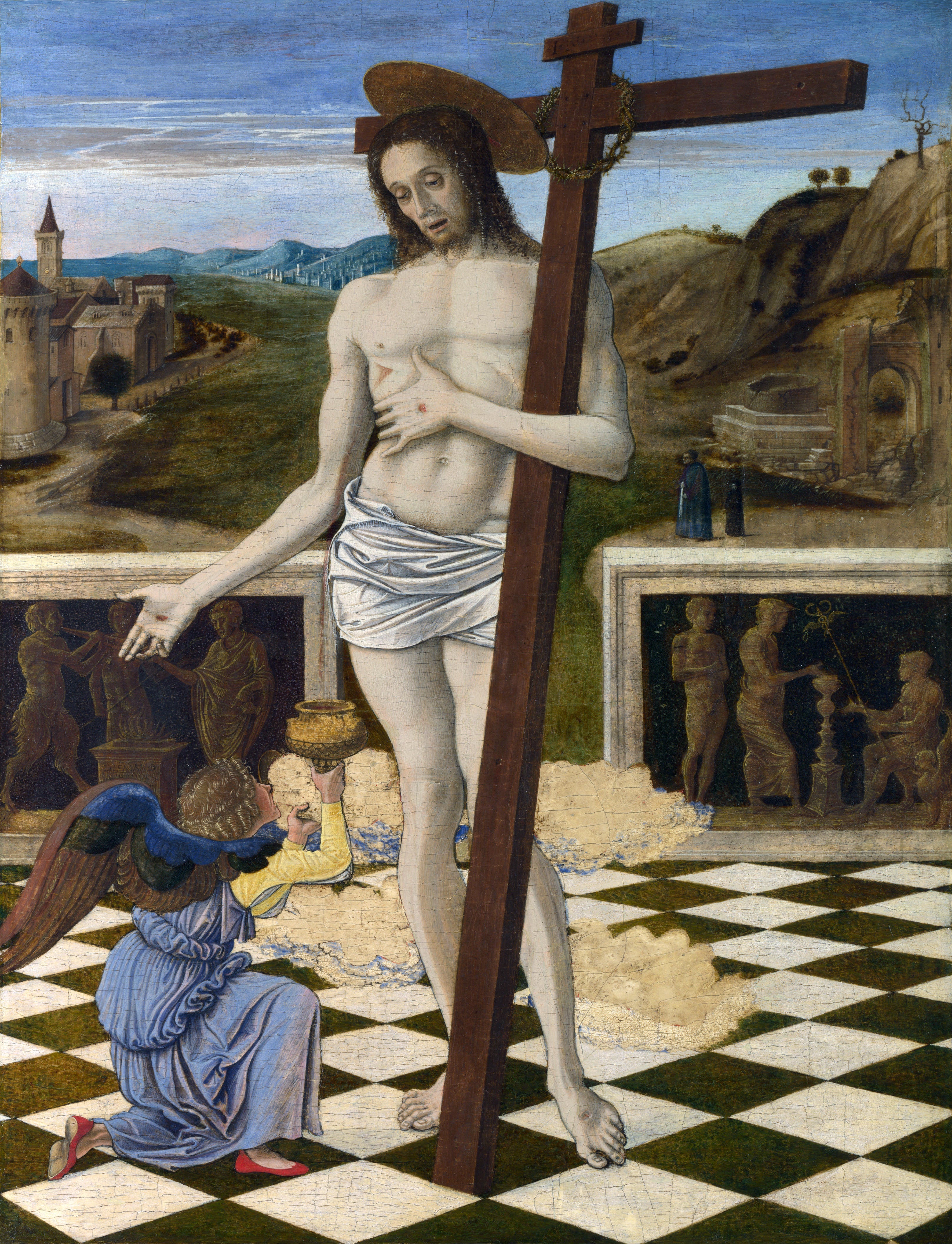 Le Sang du Rédempteur - Giovanni Bellini image 1 copie de tableau peinte à la main