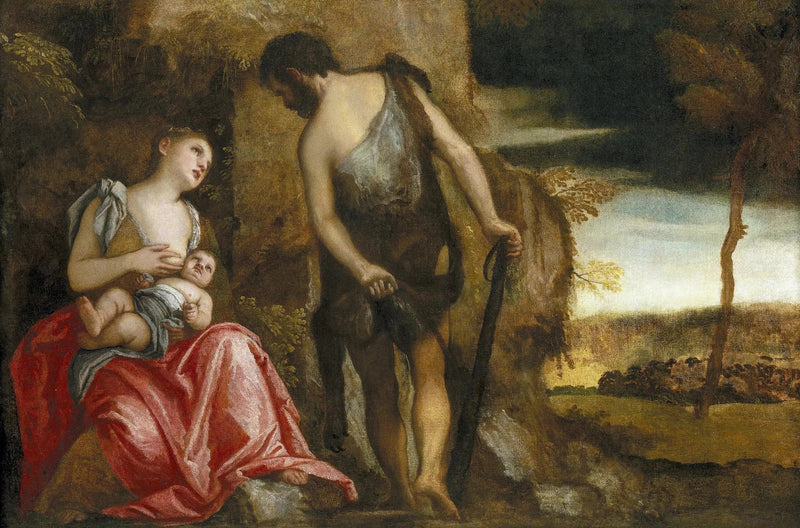 Le sans-abri Caïn et sa famille - Paul Véronèse