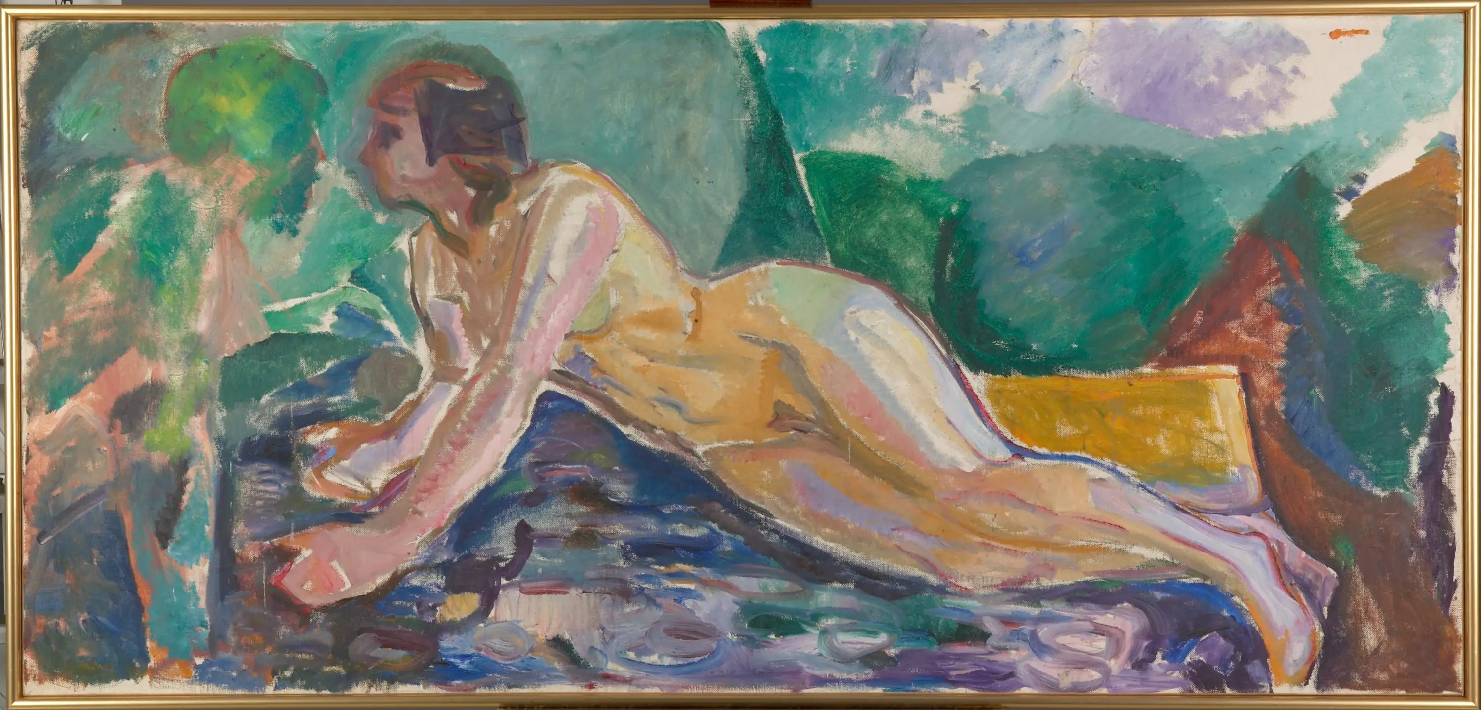 Le Secret - Edvard Munch image 1 reproduction réalisée par Alpha Reproduction