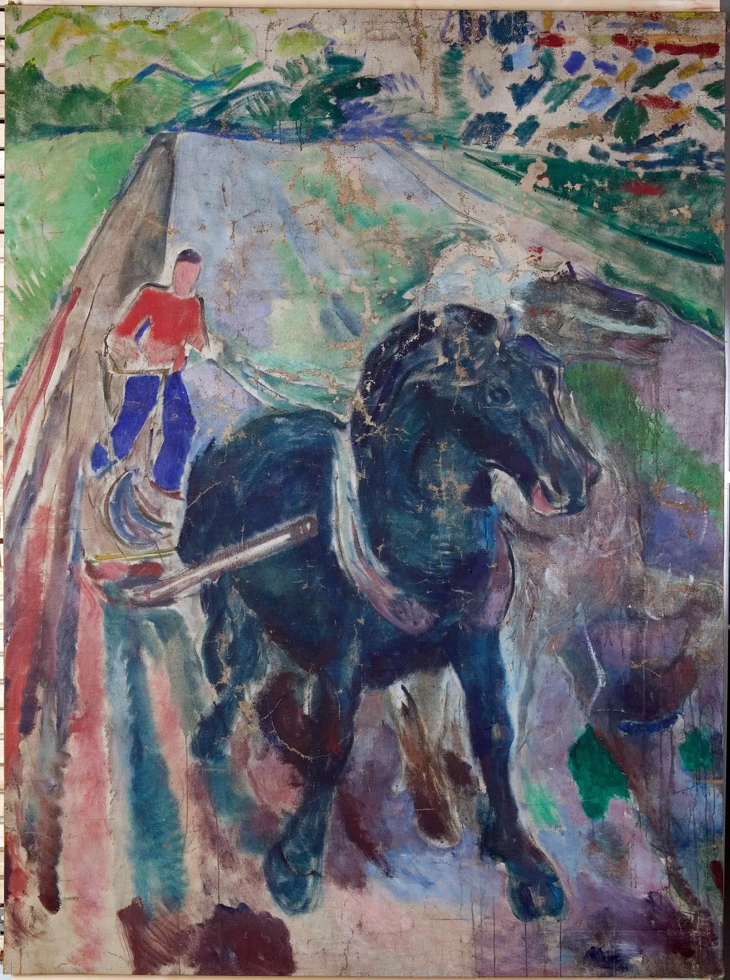 Le Semeur - Edvard Munch image 1 reproduction d’œuvre d’art à l’huile