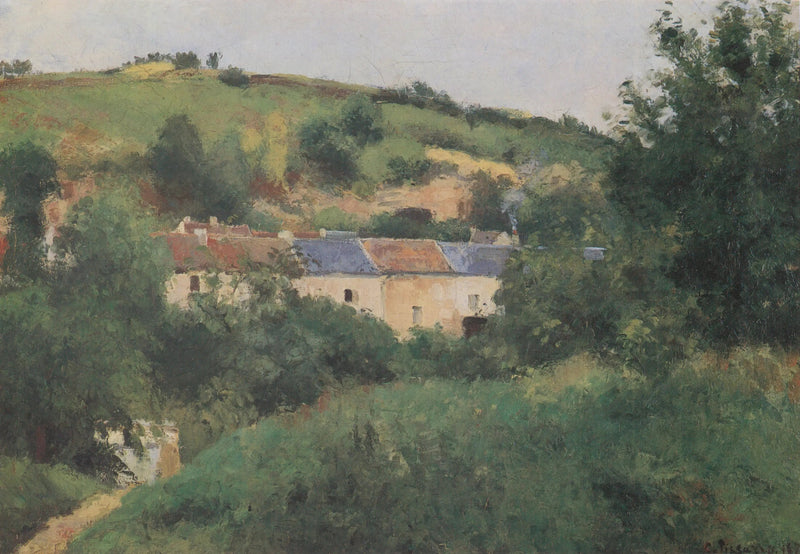 Le Sentier du village - Camille Pissarro