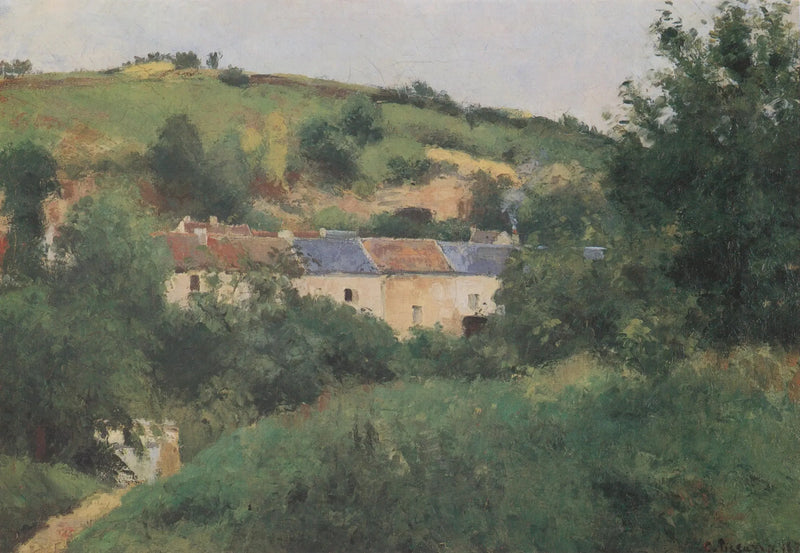 Le Sentier du village - Camille Pissarro