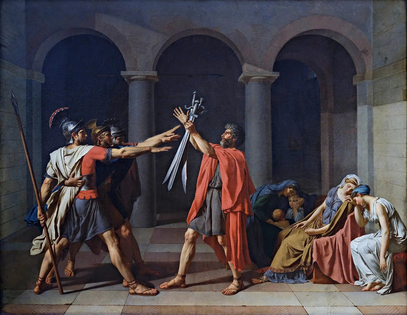 Le Serment des Horaces - Jacques-Louis David