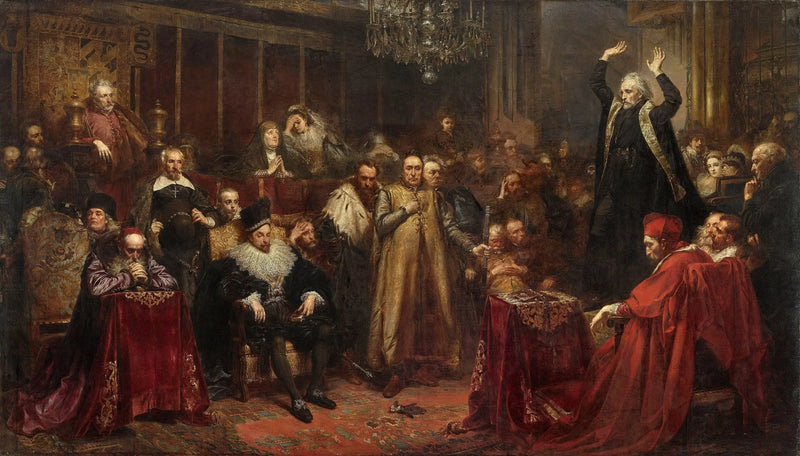 Le Sermon de Piotr Skarga - Jan Matejko