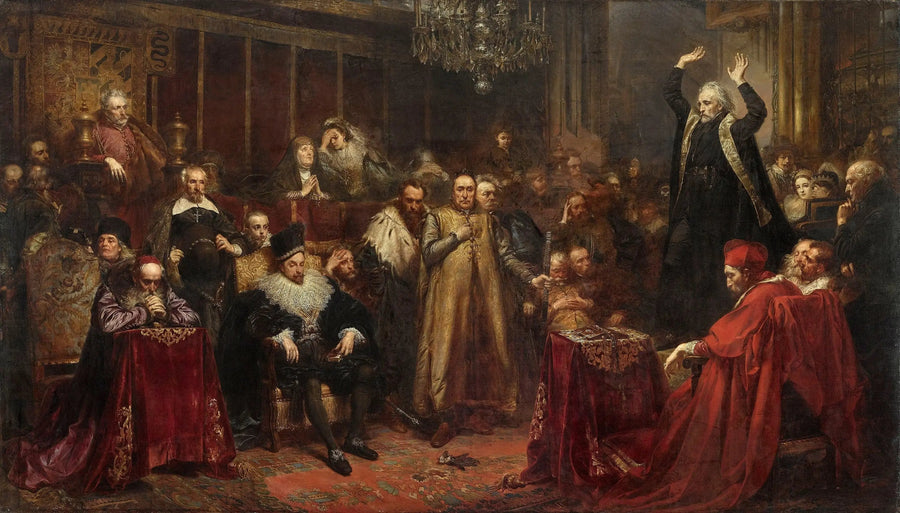 Le Sermon de Piotr Skarga - Jan Matejko