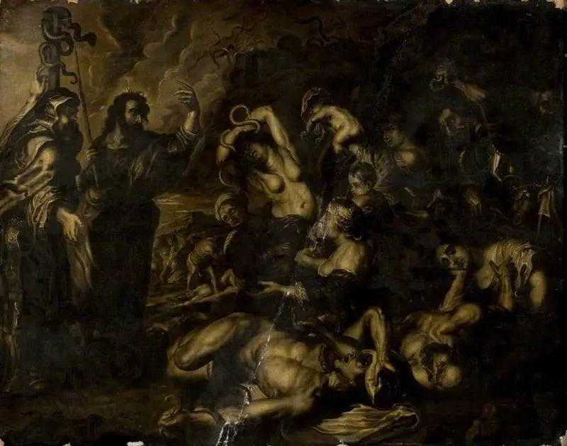 Le serpent d'airain - Peter Paul Rubens