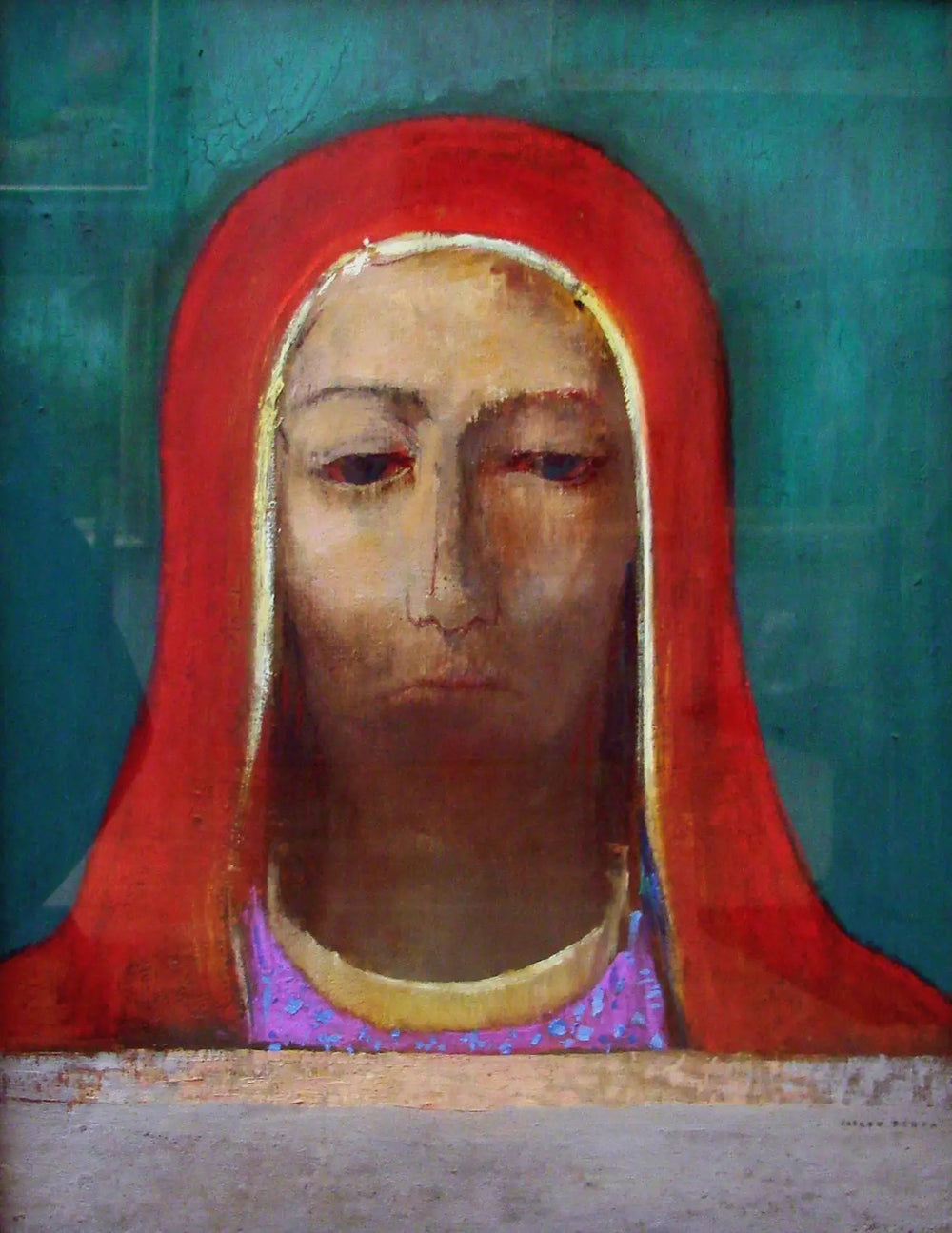 Le Silence - Odilon Redon image 1 copie peinte à la main à l’huile