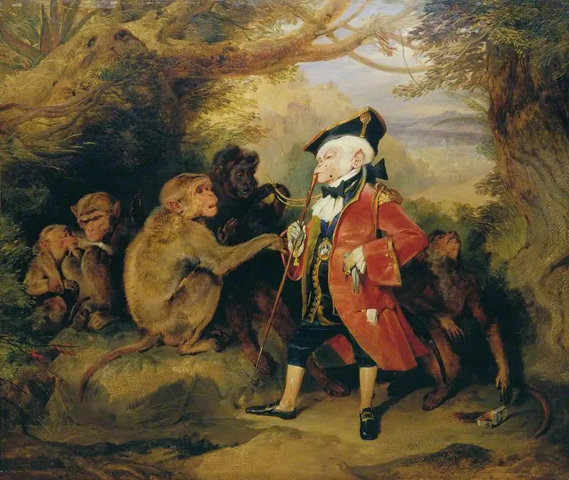 Le singe voyageur - Edwin Henry Landseer