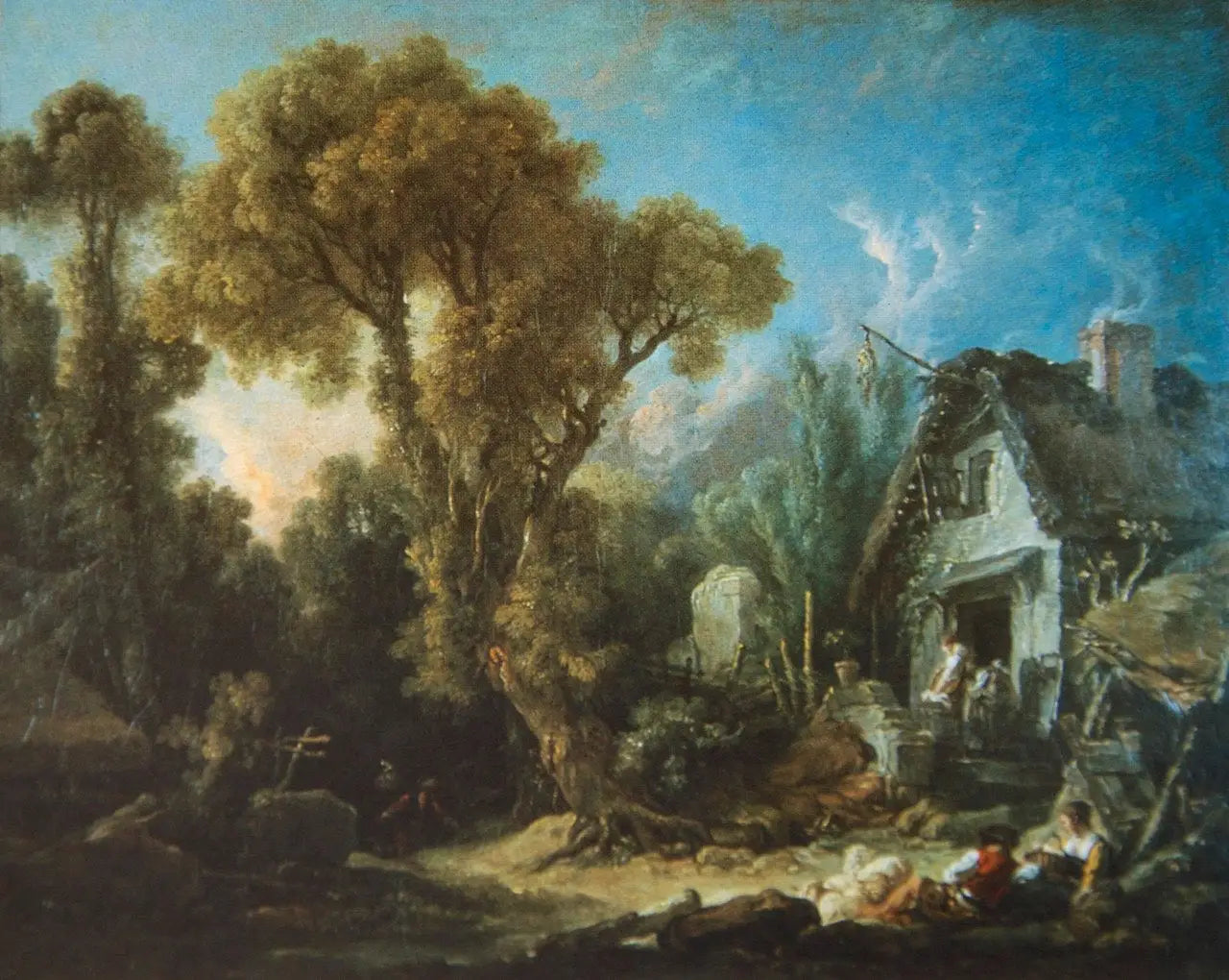 Le soir (environs de Beauvais) - François Boucher - Alpha Reproduction
