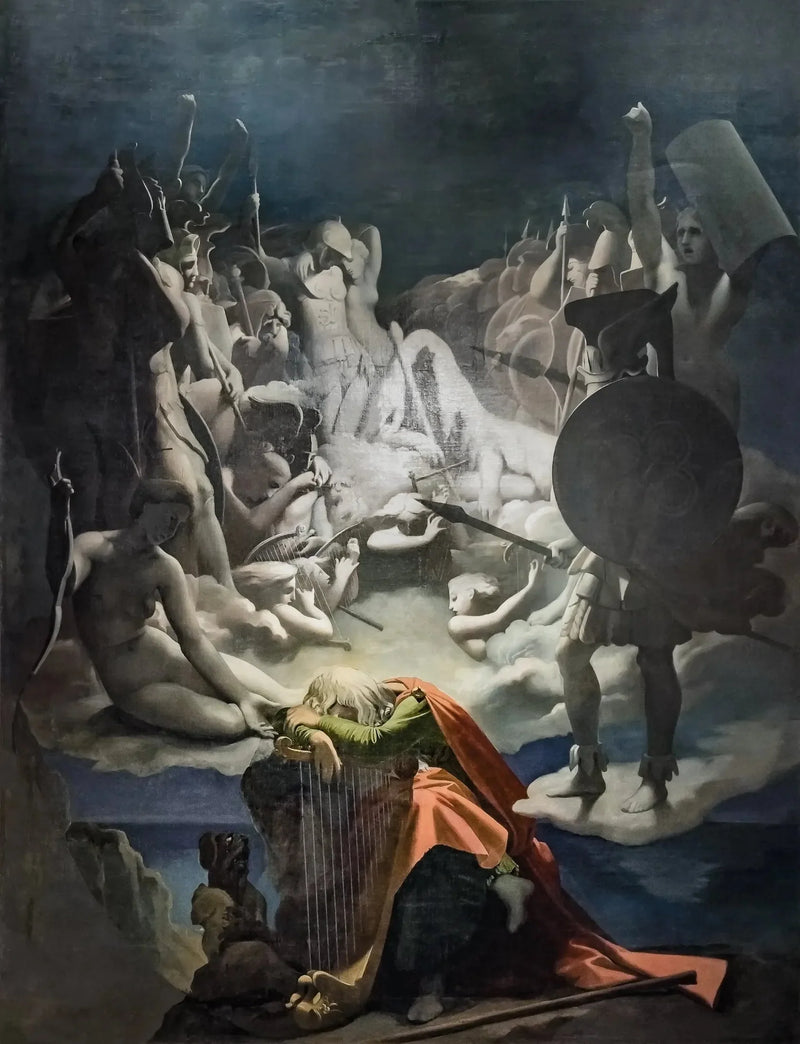 Le Songe d'Ossian - Jean-Auguste-Dominique Ingres