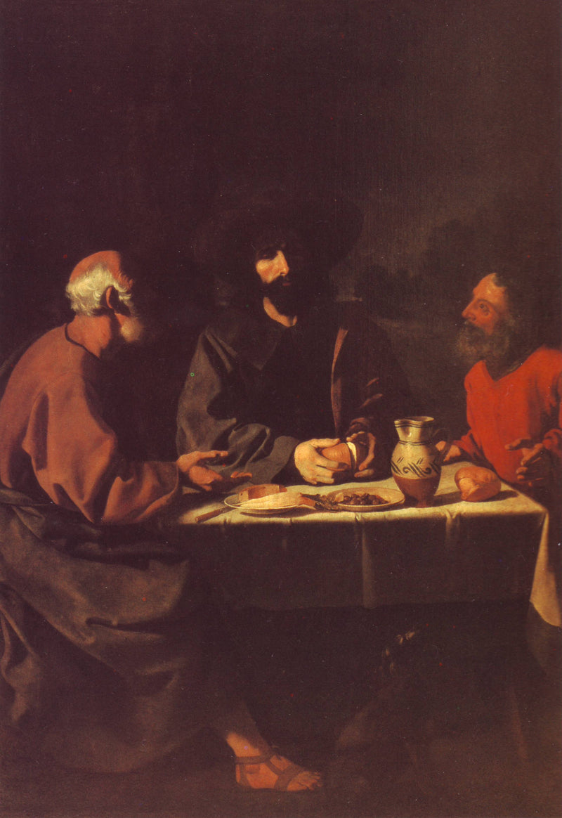 Le Souper à Emmaüs - Francisco de Zurbarán