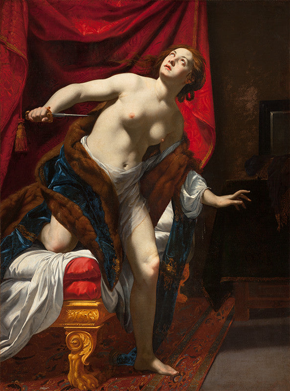 Le suicide de Lucrèce - Simon Vouet