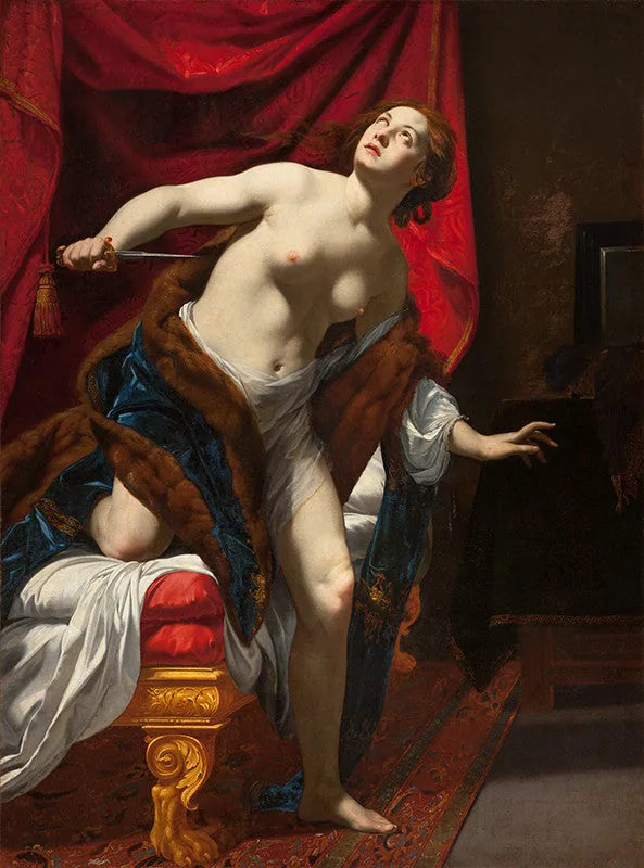Le suicide de Lucrèce - Simon Vouet