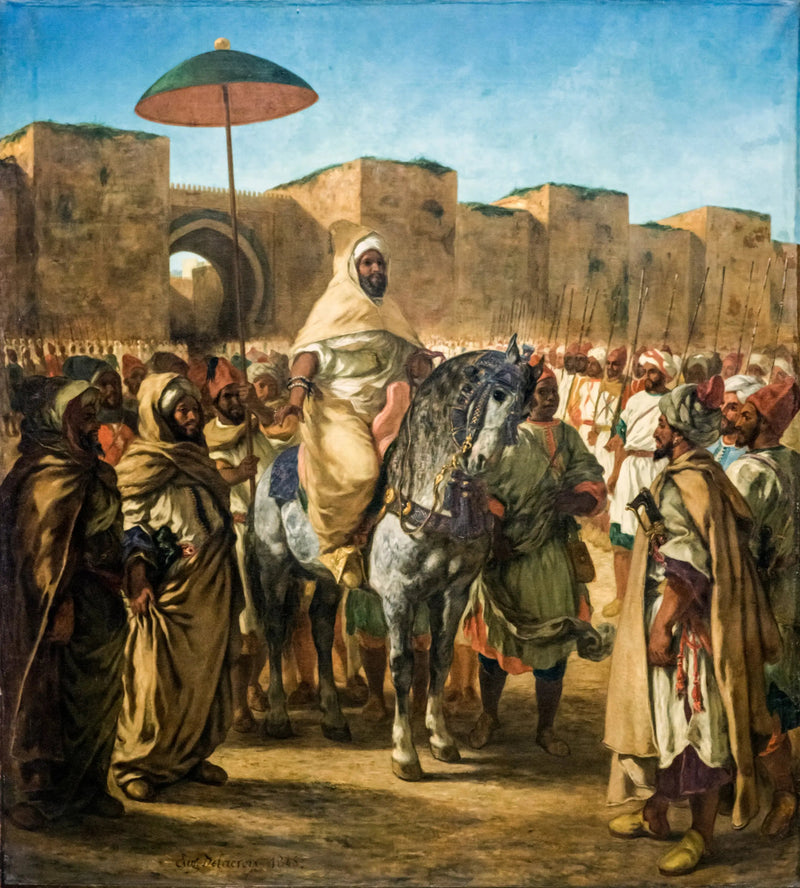 Le Sultan du Maroc - Eugène Delacroix