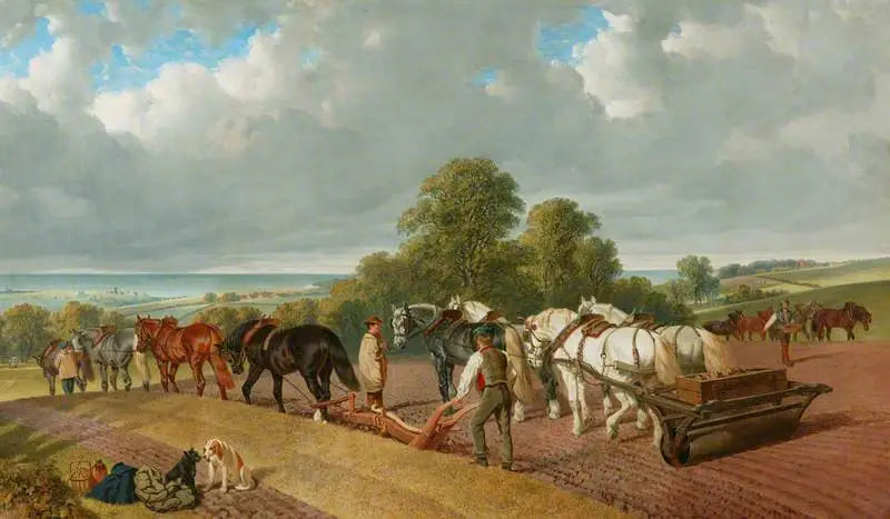Le temps des semences - John Frederick Herring, Sr.