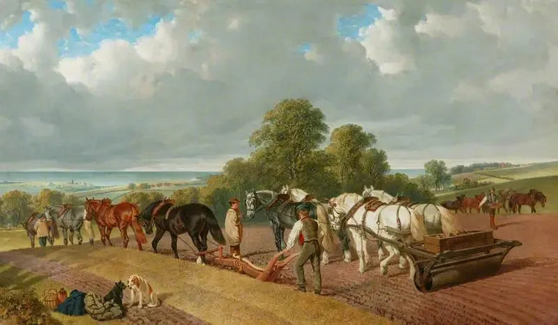 Le temps des semences - John Frederick Herring, Sr.