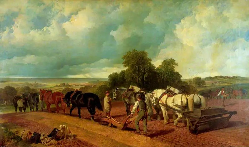 Le temps des semences - John Frederick Herring, Sr.