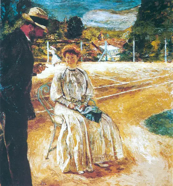 Le tennis - Édouard Vuillard