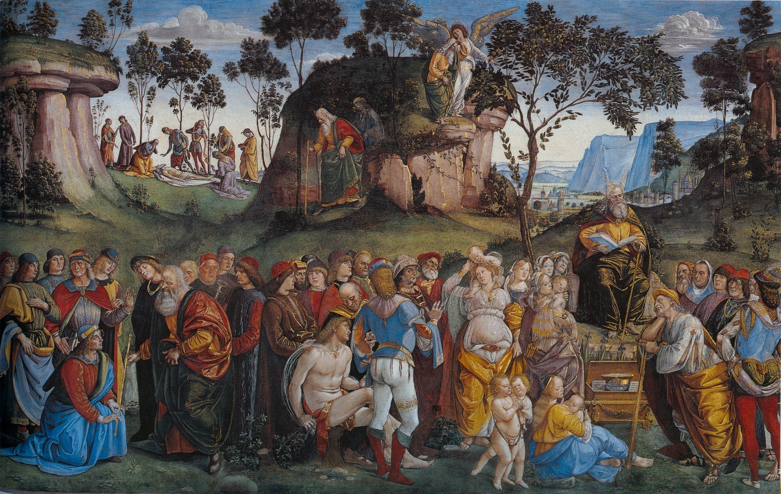 Le Testament et la mort de Moïse - Luca Signorelli - Alpha Reproduction