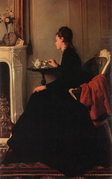 Le thé - Eva Gonzalès