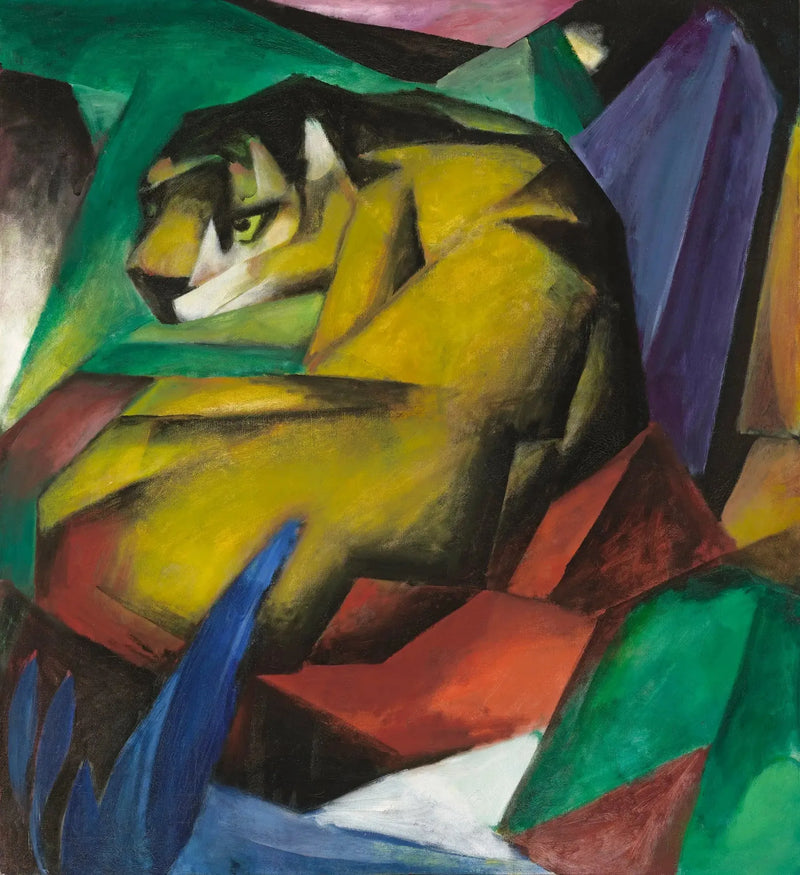 Le Tigre - Franz Marc