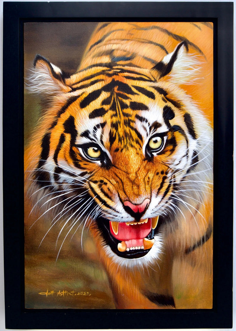 Le Tigre Protecteur | 40 x 60 cm