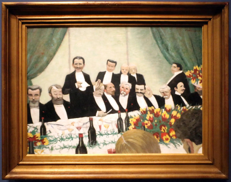 Le Toast - Félix Vallotton