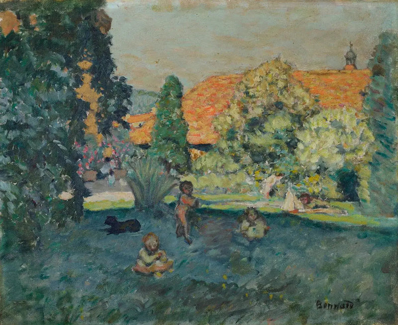 Le Toit rose - Pierre Bonnard