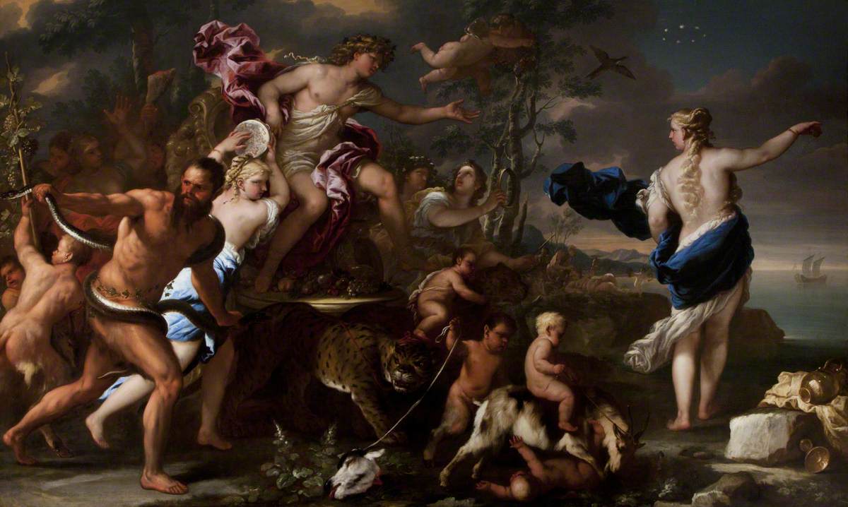 Le triomphe de Bacchus avec Ariane - Luca Giordano