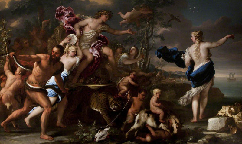 Le triomphe de Bacchus avec Ariane - Luca Giordano