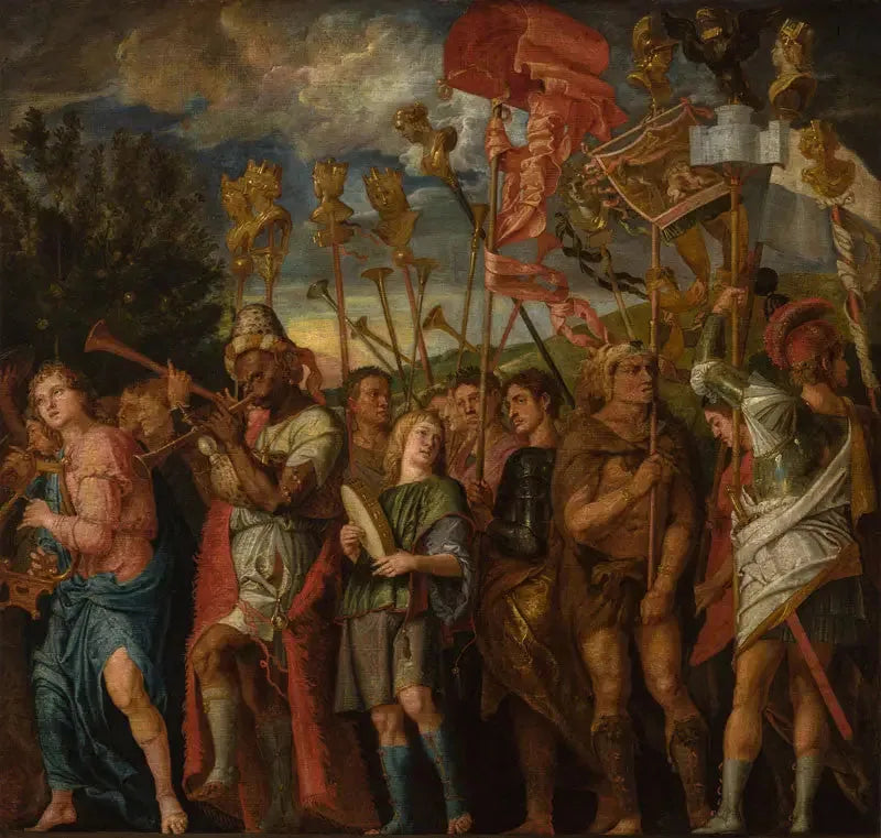 Le triomphe de César - Peter Paul Rubens