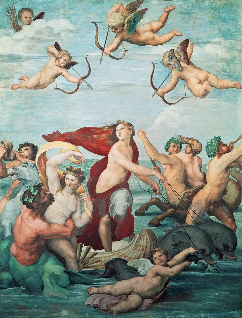 Le Triomphe de Galatée - Raphaël Sanzio