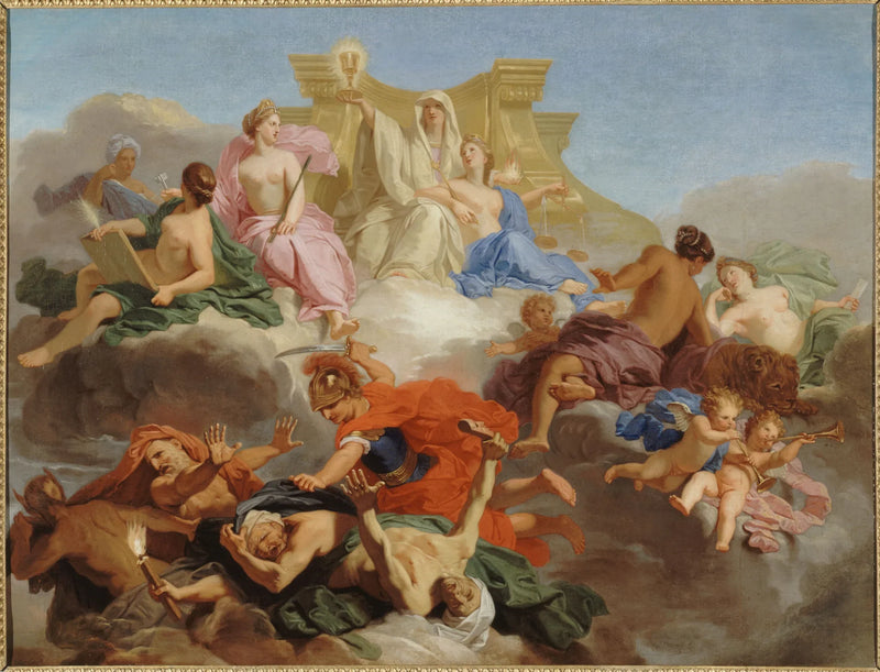 Le Triomphe de la Justice - Jean-Baptiste Jouvenet
