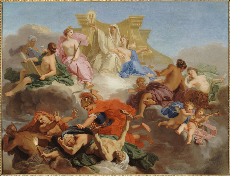 Le Triomphe de la Justice - Jean-Baptiste Jouvenet