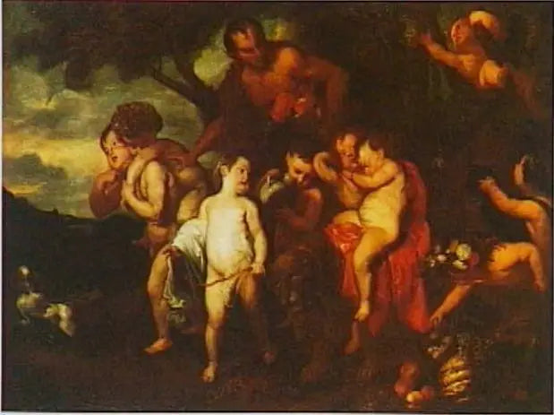 Le triomphe du jeune Bacchus - Antoine van Dyck