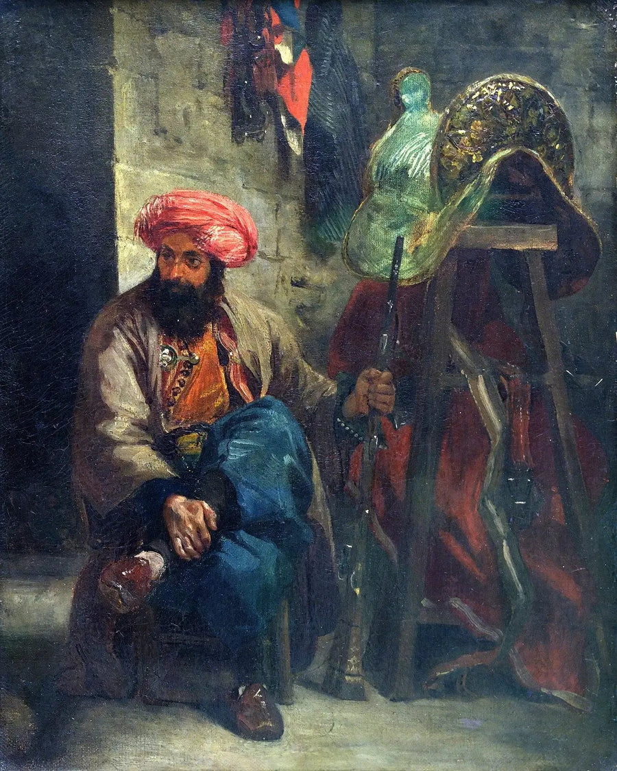 Le Turc à la selle - Eugène Delacroix