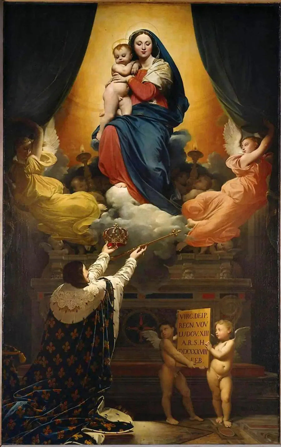 Le Vœu de Louis XIII - Jean-Auguste-Dominique Ingres