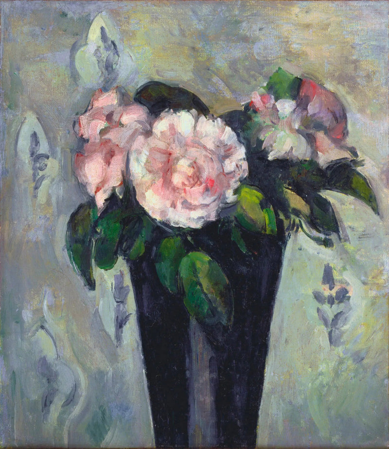 Le Vase bleu sombre - Paul Cézanne